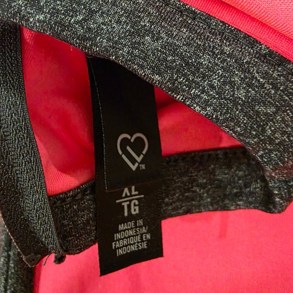 Pink & Gray Workout Jacket - Picture 3 of 3